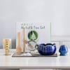 8pcs/set Japanese Matcha Set Teaware Matcha Bowl Tea Stirrer with Teaspoon Filter Screen Tea Brush Elegant Teaset with Gift Box
