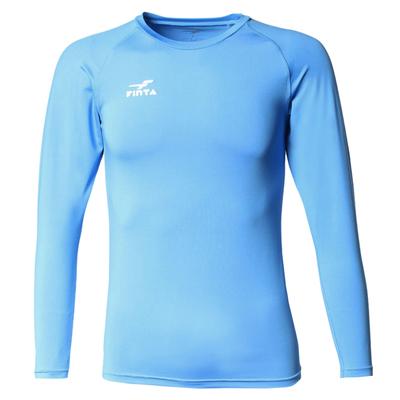 FINTA Stretch Long Sleeve Cool Neck Undershirt FT5997 Medium Soccer/Futsal (2200) Sax,