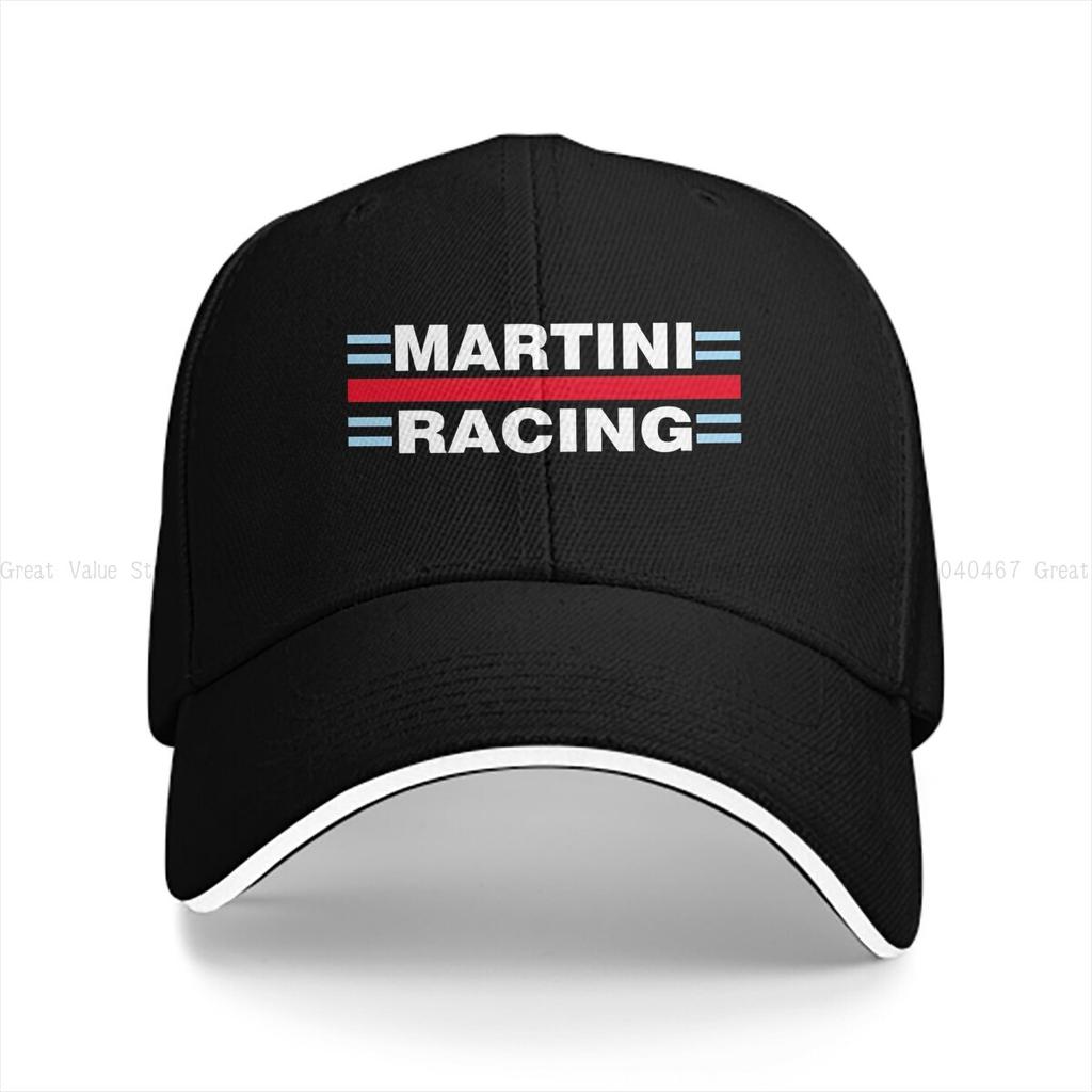 Washed Unisexs Baseball Cap Martini Racing Trucker Snapback Caps Dad Hat Formula F Golf Hats