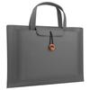 Large Capacity Handheld Bag Rectangle Carrying Case Messenger Briefcase  Women's Bag