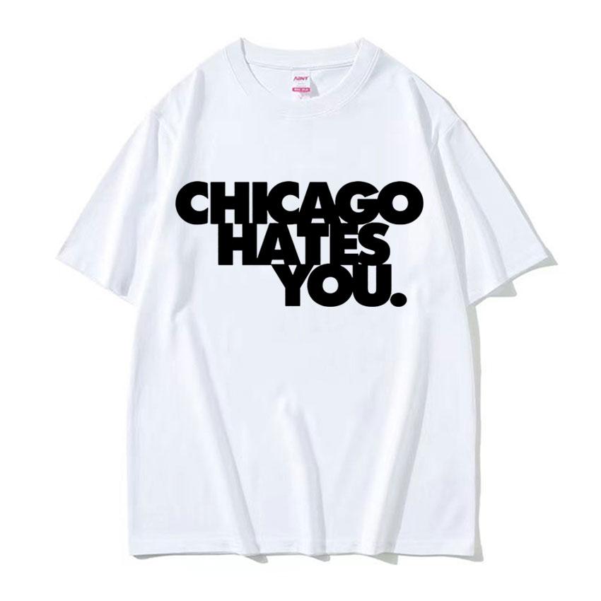 Rapper Chief Keef Chicago Hates You Same Style T Shirt Men Harajuku Hip Hop Vintage Tshirt Casual 100 Cotton Oversized Tshirts
