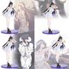 Elegant Overlord Albedo White Knitted Standing Model Figure Pvc Collectible Toy