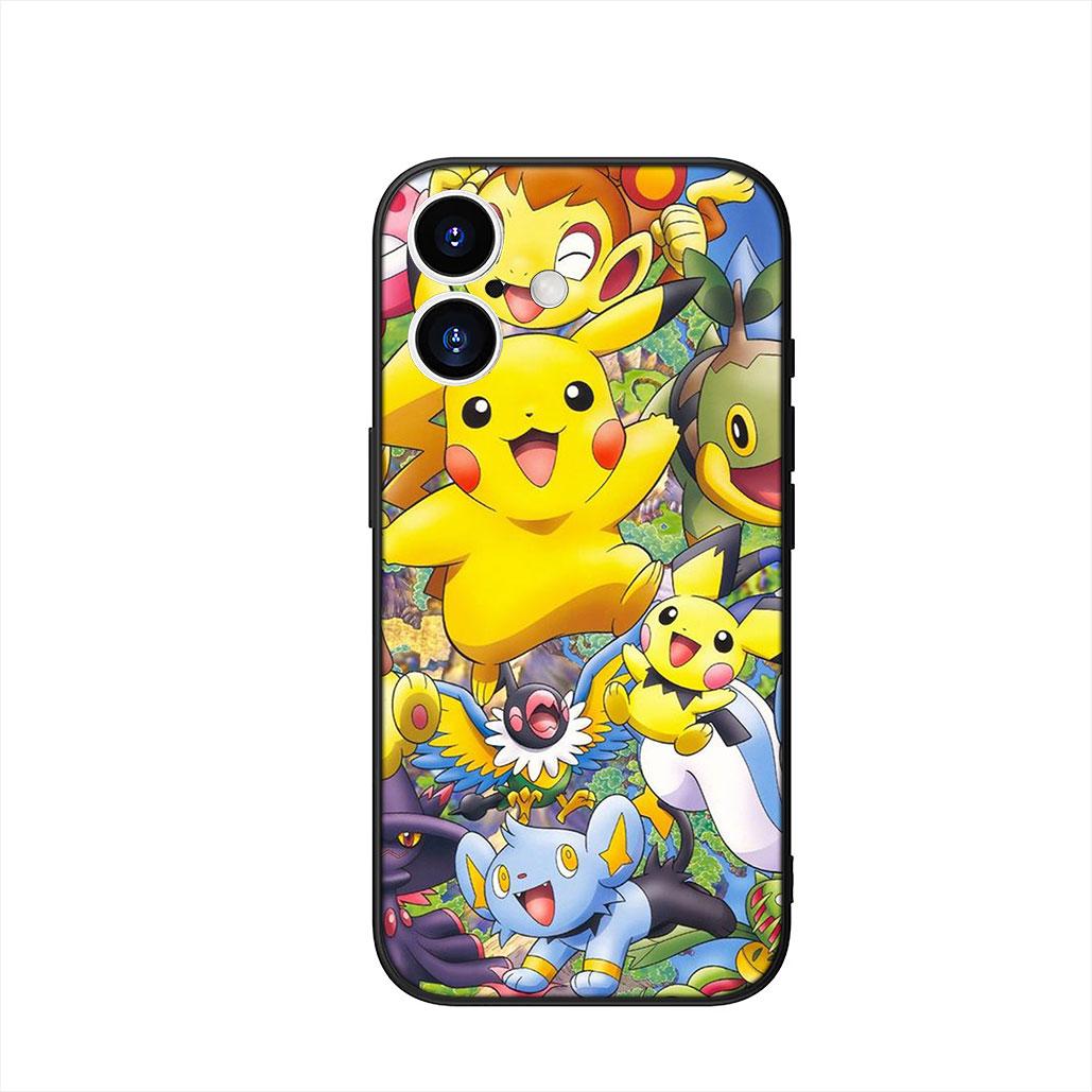 

P-Pokemons Gengar P-Pikachus Phone Cover Case for Samsung Galaxy S25 S23 S22 S24 FE Ultra Plus A56 A05 A06 A15 A16 A57 S7 Edge Galaxy S24