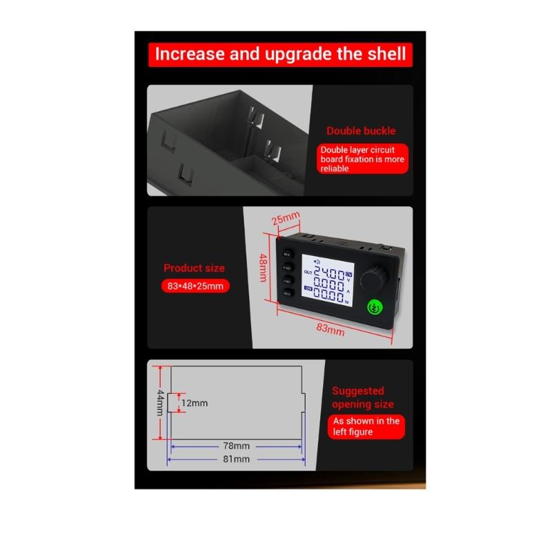 0.5-36V Power Voltage Regulator Converter Constant Current Voltage