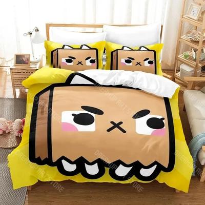 3D Anime Spiel Toca Bocas Bettwäsche Set King Twin Double Kinderbettwäsche Set Mikrofaser oder Polyester Bettbezug Set Heimtextilien