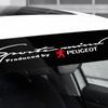 Naklejki na przednią szybę samochodu Naklejki dekoracyjne na przód i tył Naklejka do Peugeot 206 208 306 307 308 508 106 107 2008 3008 207