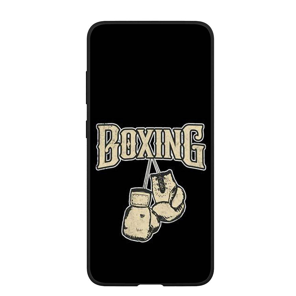 Phone Case for Samsung Galaxy S25 S23 S22 S24 Ultra FE A05 A06 A15 A16 A36 A37 A35 A54 A55 A56 A57 A25 A26 A53 Kickboxing Strong Boxing Gloves Cover