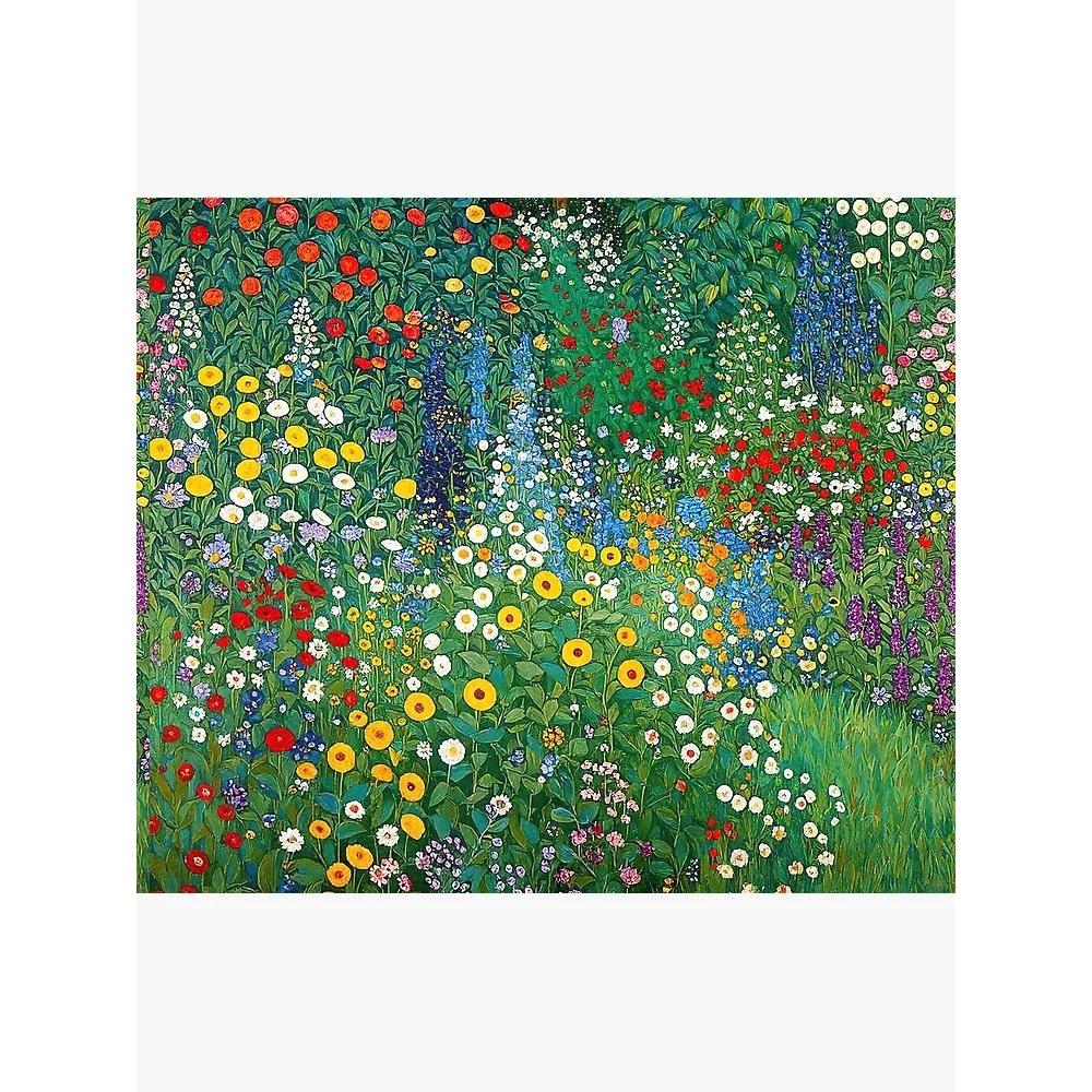 Flower Garden Tapestry by Gustav Klimt 75x100