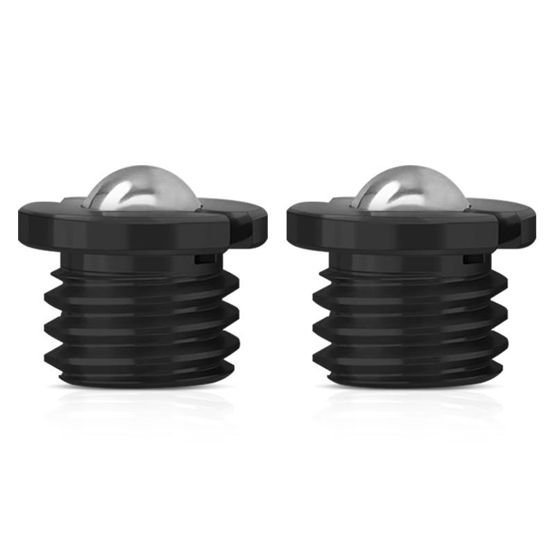 

FBPJ Carbon Steel Flange Ball Head Plunger M5~M16 Spring Screw Positioning Bead FBPJ6 [Carbon Steel]