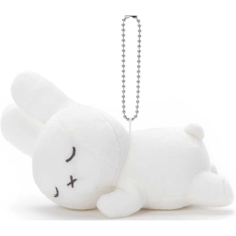 Bruna Suyasuya Friend Ball Chain Mascot Rabbit White 14cm Plush Toy