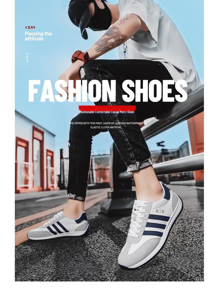 2025 Herre Casual Canvas Sneakers - Pustende Sommersko for Løping