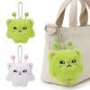 1/5Pc Cute Alien Cat Plush Keychain Kawaii Fluffy Cat Doll Pendant Backpack Ornament Stuffed Animal Keyring Girls Gift