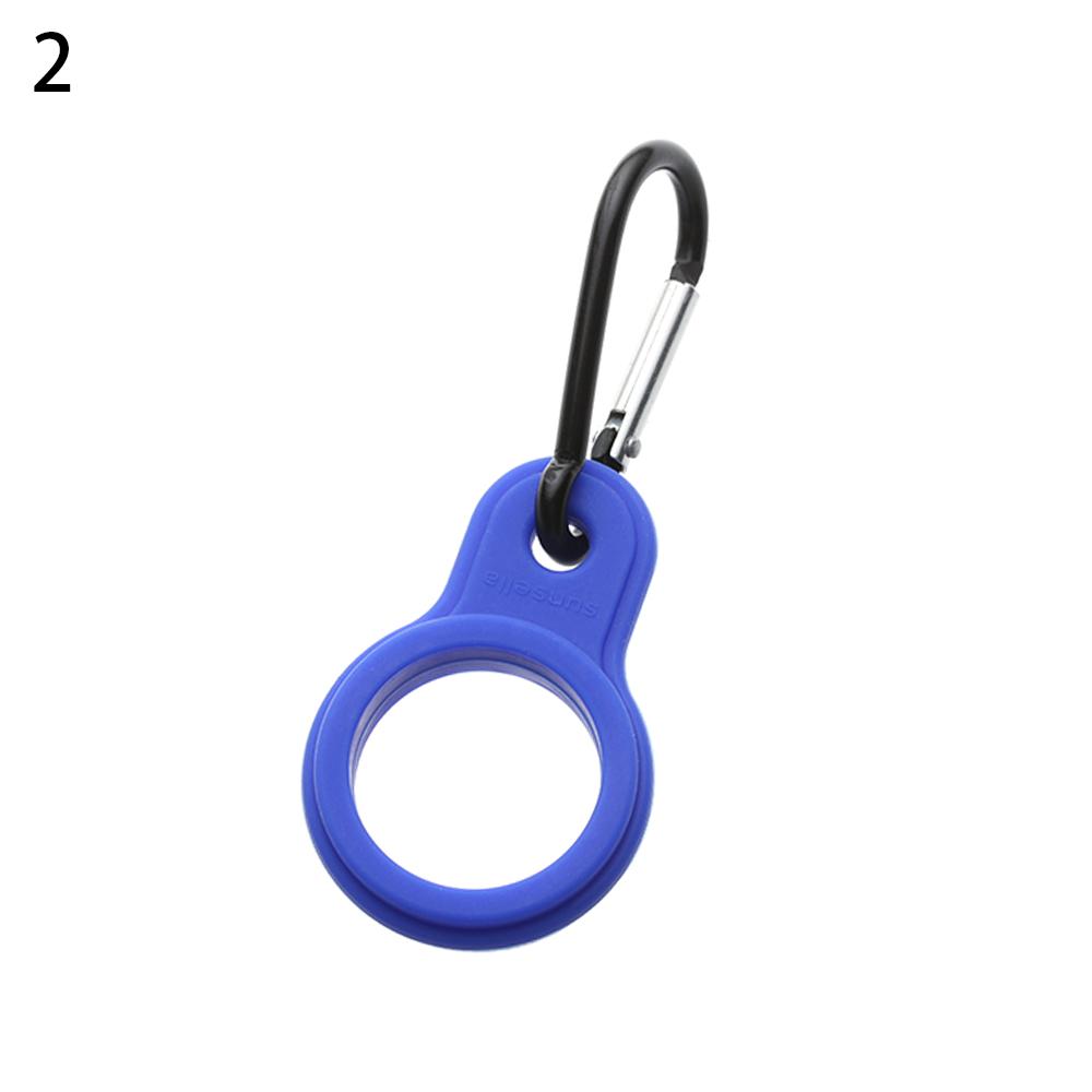 New Arrival Sports Outdoor Kettle Buckle Carabiner Water Bottle Holder Camping Hiking Aluminum Rubber Buckle Hook High Quality