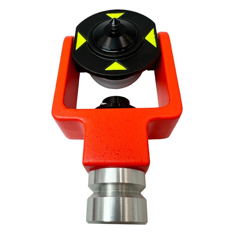 A96I-Middle Mounted Bubble Vial Design 102 Mini Prism System 0/-30Mm Matel For Total Station Surveying GPS