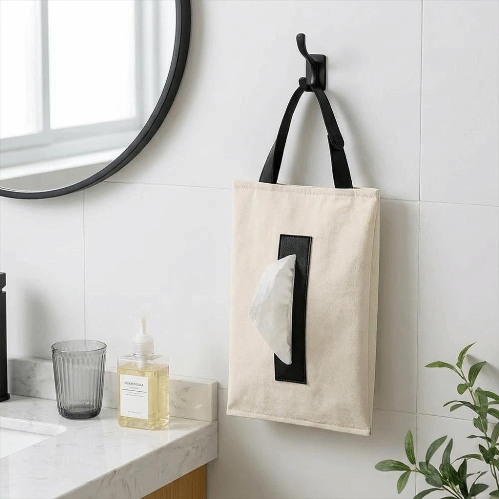 Foldable Hanging Tissue Box Portable Car Tissue Dispenser Napkin Holder Home Activities