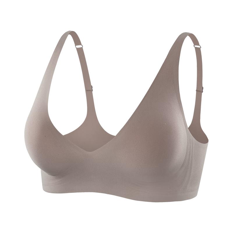 Sujiliangpin Seamless Wireless Push-up Bra