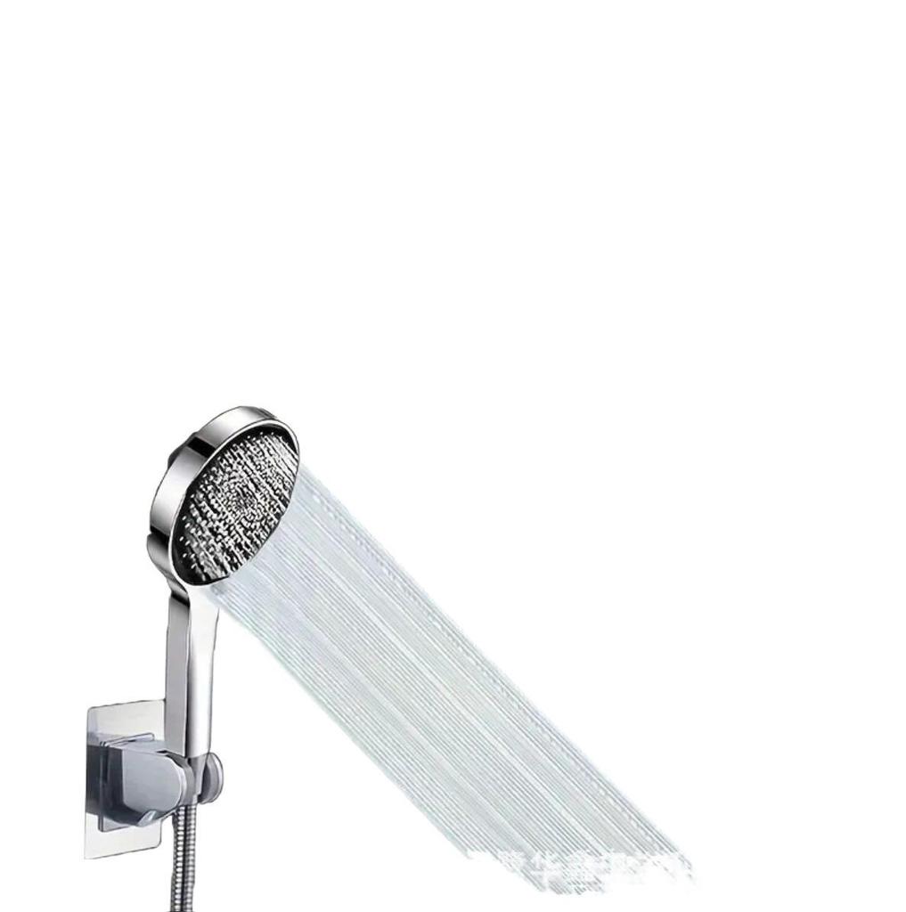 Electroplated Stainless Steel Multi-functional Handheld Shower Set with Extension Arm