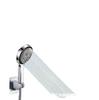 Electroplated Stainless Steel Multi-functional Handheld Shower Set with Extension Arm