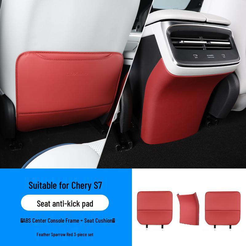 Zhiji S7 Rear Seat Anti-Kick Mat - Anti-Dirt Protection Pad for Car Interiors
