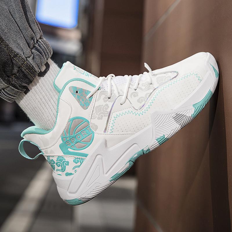 

Высокие мужские туфли зимние баскетбольные Putian актуальные спортивные туфли для мальчиков модные брендовые универсальные кроссовки для папы увеличивающие рост белые туфли 35