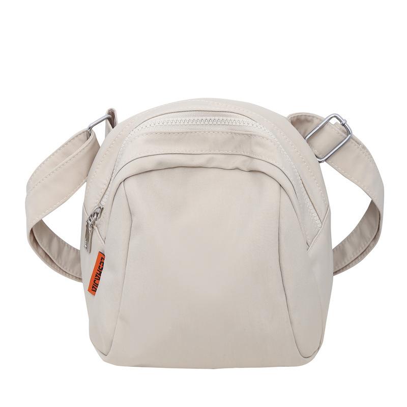 Легкая нейлоновая нагрудная сумка 2025 популярная новая модная сумка-ракушка однотонная универсальная повседневная плечевая сумка-мессенджер