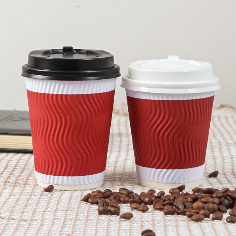 Huabeisen Disposable Anti-Scald Corrugated Paper Cups