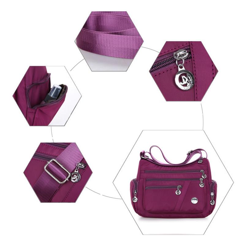 Waterproof Messenger Cross Body Ladies Handbag Bag Shoulder Bag Womens Purse