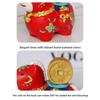 Cartoon Zodiac Horse Ornaments Handcrafted Rotatable Resin Cartoon Horse Statue Year of The Horse Horse Mascot