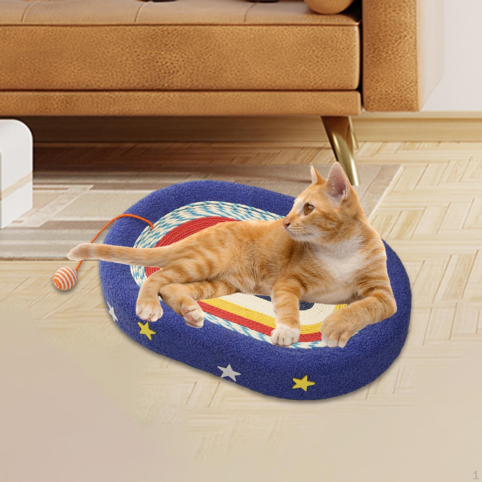 

Кровать-когтеточка Овальная миска Универсальная защита мебели Прочная когтеточка