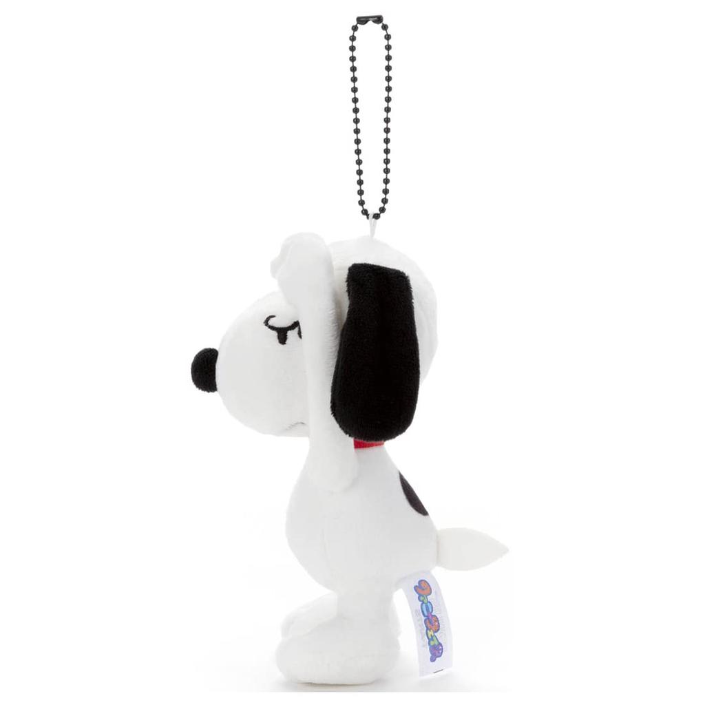 Peanuts Funny Face Ball Chain Mascot Snoopy Plush Approximately 14cm Tall (Face!) Toy,