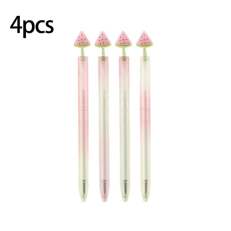 Money Tree Twist Pen / Gift You a Little Peach Blossom Twist Gel Pen / Color-Changing Watermelon Twist Pen Stress-Relieving Gel