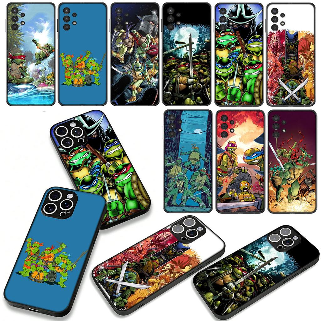 Cartoon-Ninjas-Cute-Turtles Case for Motorola Moto Edge 70 60 Fusion 40 NEO 20 Pro G Stylus G56 G96 G71 G73 G41 G42 G50 G51 G52