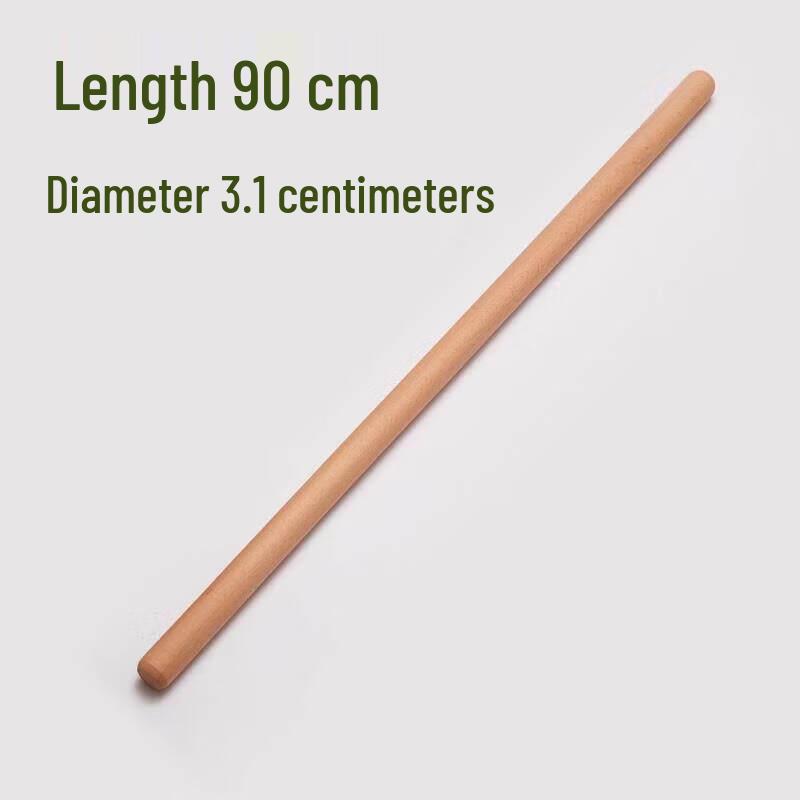 Extra Long Solid Wood Rolling Pin