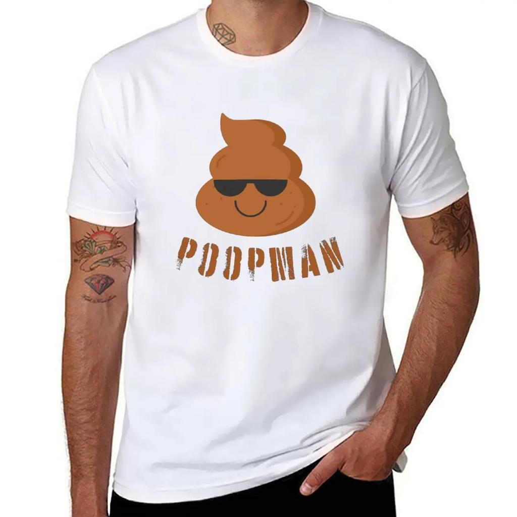 poopman funniest TShirt cute clothes oversizeds boys animal print mens graphic tshirts funny