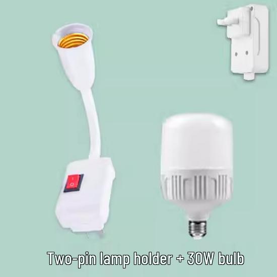 Influencer Wall-Mounted Bedroom Lamp: Plug-in, No-Wire, Punch-Free, Eye-Friendly, Energy-Saving, Warm Super-Bright Light