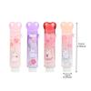 4pcs Retractable Pencil Erasers, BoYoYo Rabbit & Flower series Sliding Type, for Correcting Back to School Student Kids