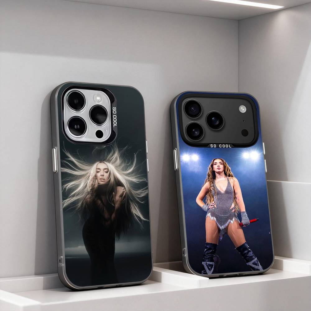 L-Lola Singer Indigo Cool Phone Case For iPhone 17,16,15,14,13,12,11,Pro,XS,Max,Plus,Mini,SE4,E Black Matte Shockproof Cover