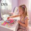 Comfortable Hair Ties for Thick Colorful Elastic Bands Clips Mini Claw Rubber Multiuse Accessories Kit with Box Girls Teens Children, Daily