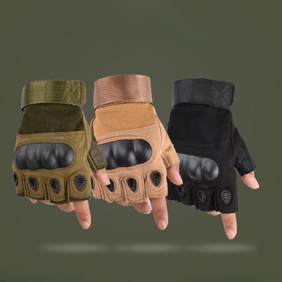 Guanti da moto con ventola per sport all'aria aperta Guanti tattici da esterno Guanti da ciclismo Guanti da allenamento per pesca sportiva Antiscivolo Guanto da fitness