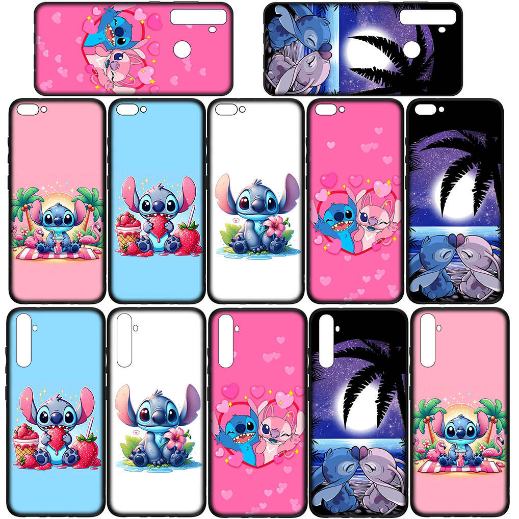 For Samsung Galaxy S25 S24 S23 iPhone 17 16 15 Xiaomi Redmi Note 14 13 12 11 Plus Pro Max XR A57 Phone Case Comics Lilo Anime Stitch OPPO Huawei Cover