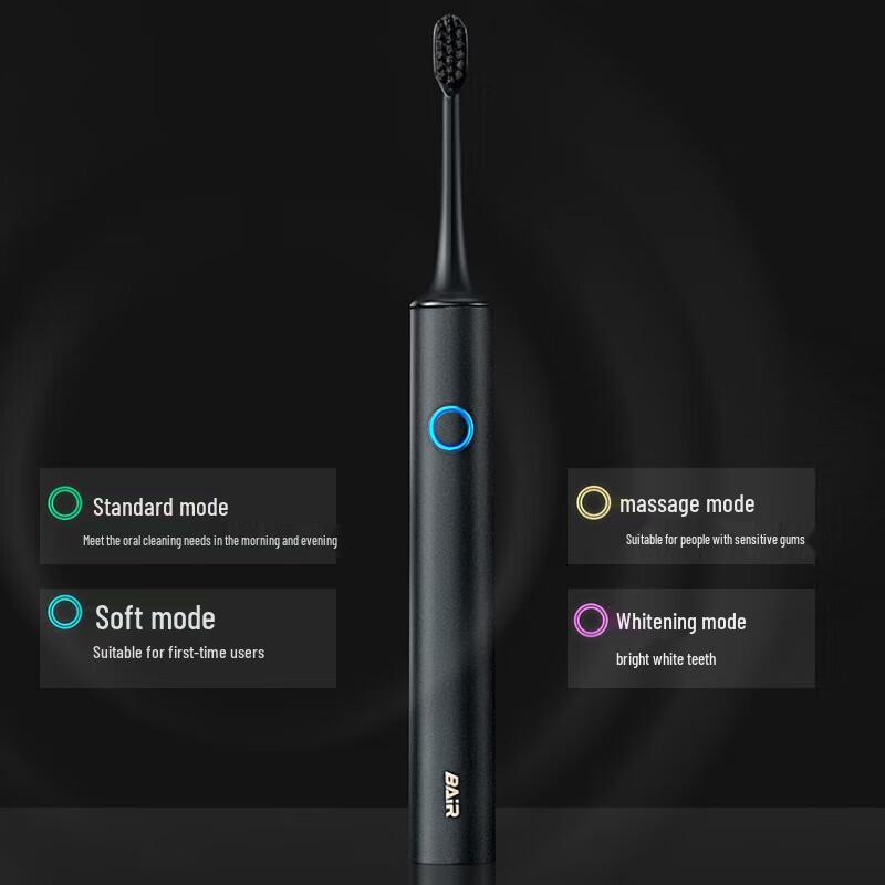 Byer X6 Sonic Electric Toothbrush Couple's Gift Set CN Plug (adapter Included)