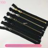 Genuine YKK No. 5 Metal Open/Closed-End Zipper for Apparel, Jackets, Plackets, and Luggage