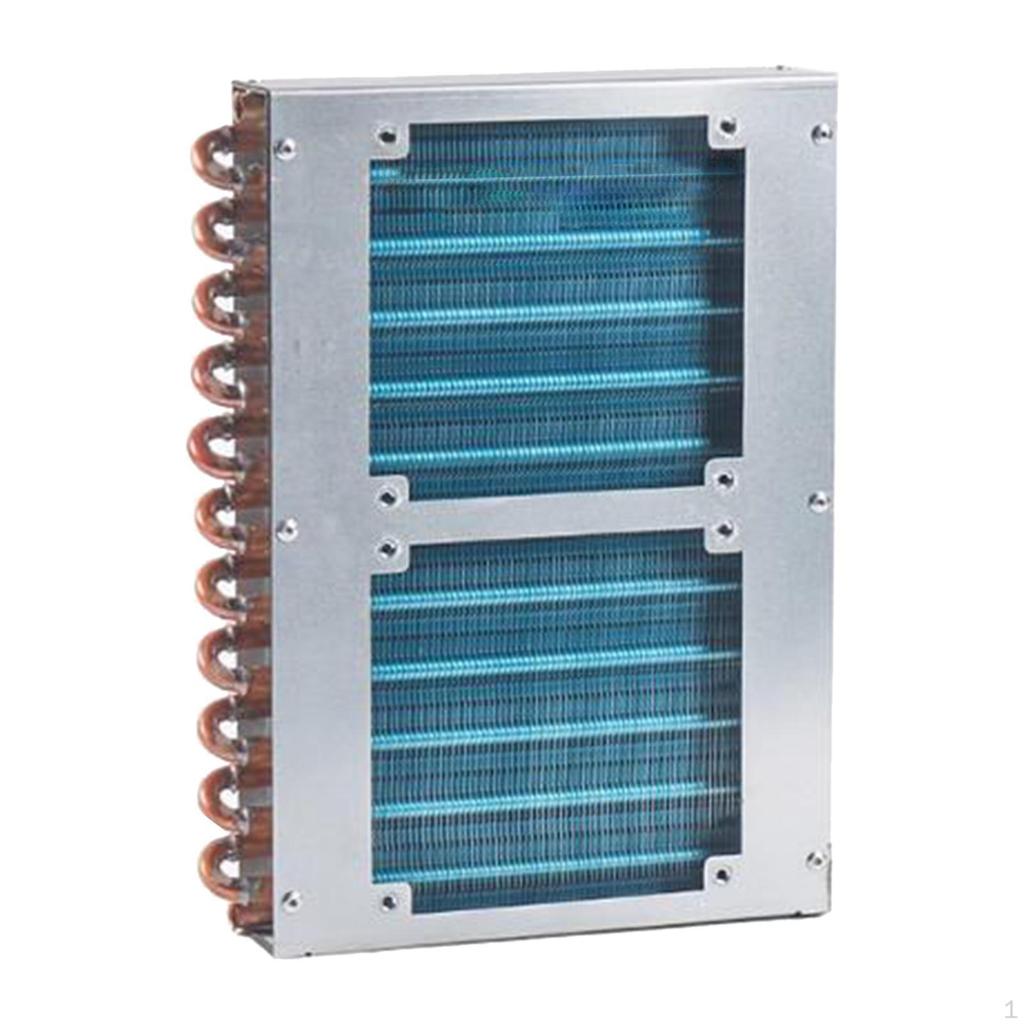 Condenser for Refrigerator Air Cooled Radiator Copper Tube DIY Sturdy Cooling System Equipment