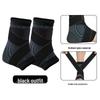 Compression Knit Ankle Brace: Anti-Sprain Support for Running, Fitness, Basketball & Football