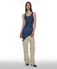 Partimento Woman Pwc Sheer Transform Sleeveless Dress_Blue