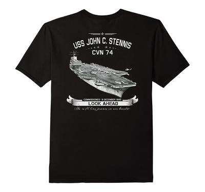 USS John C Stennis CVN74 Aircraft Carrier TShirt Summer Cotton ONeck Short Sleeve Mens T Shirt New S3XL