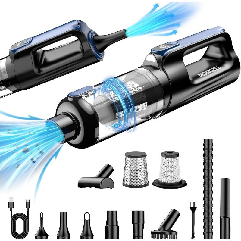

Автопылесос Портативный Беспроводной 18000Па 2 в 1 Пылесос Воздуходувка Ручной Пылесос Беспроводной Сильное Всасывание Перезаряжаемый