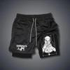 Men's Quick-Dry Breathable Double-Layer Running Shorts