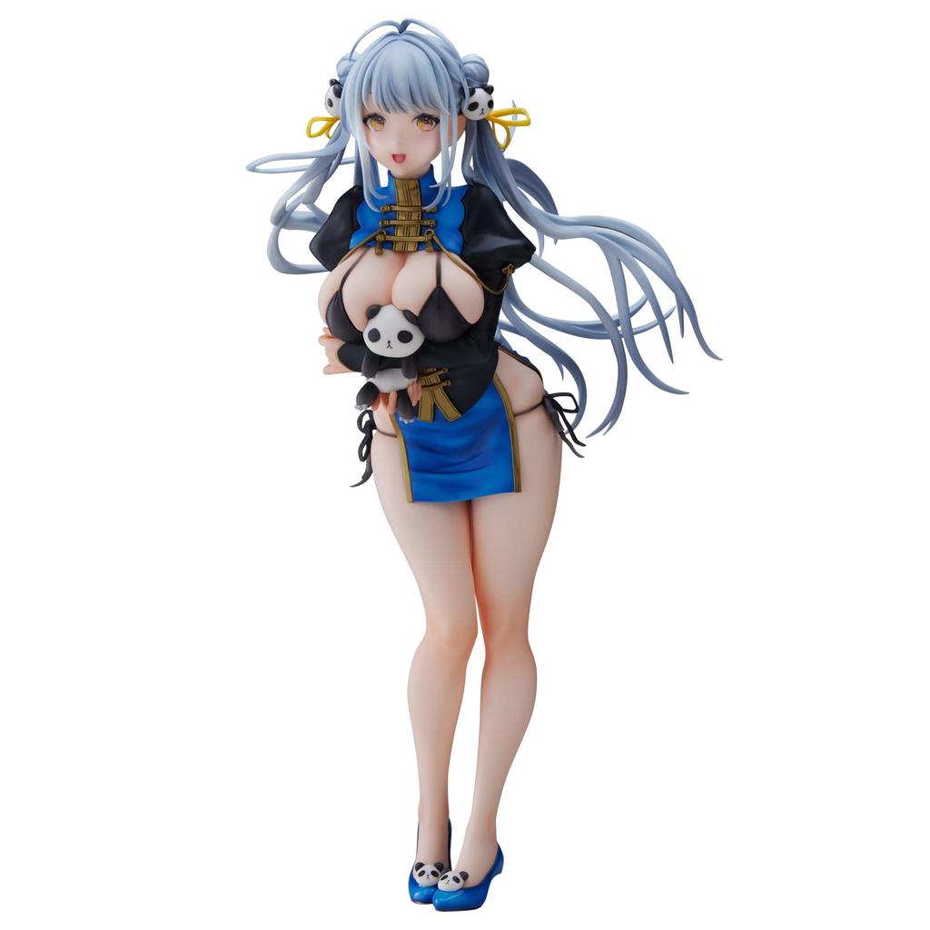 UNION CREATIVE Sencha Illustration PVC ABS Painted Complete Approximately 275mm Product 4589642714453 "Panda-chan (Chinese Dress)" Non-Scale & Figure,