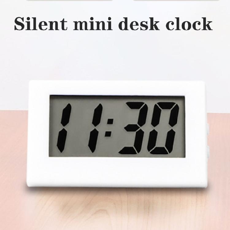 Small Digital Clock With Clear LED Display Quiet Mechanism Electronic Table Alarm Clock For Elderly Kids Home Travel Use